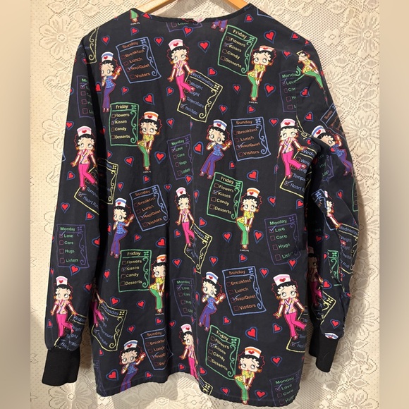 Vintage rare Betty Boop jacket/scrupjacket - Picture 3 of 3